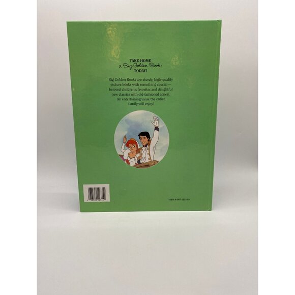 Vintage 1989 Disney's The Little Mermaid Big Golden Book - Hardcover Classic - Picture 2 of 4
